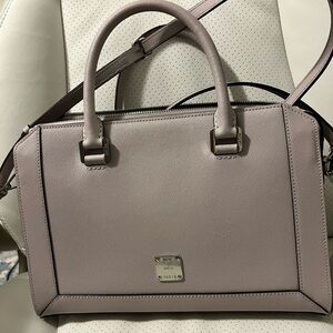 MCM 2 Way Bag - Gull Grey